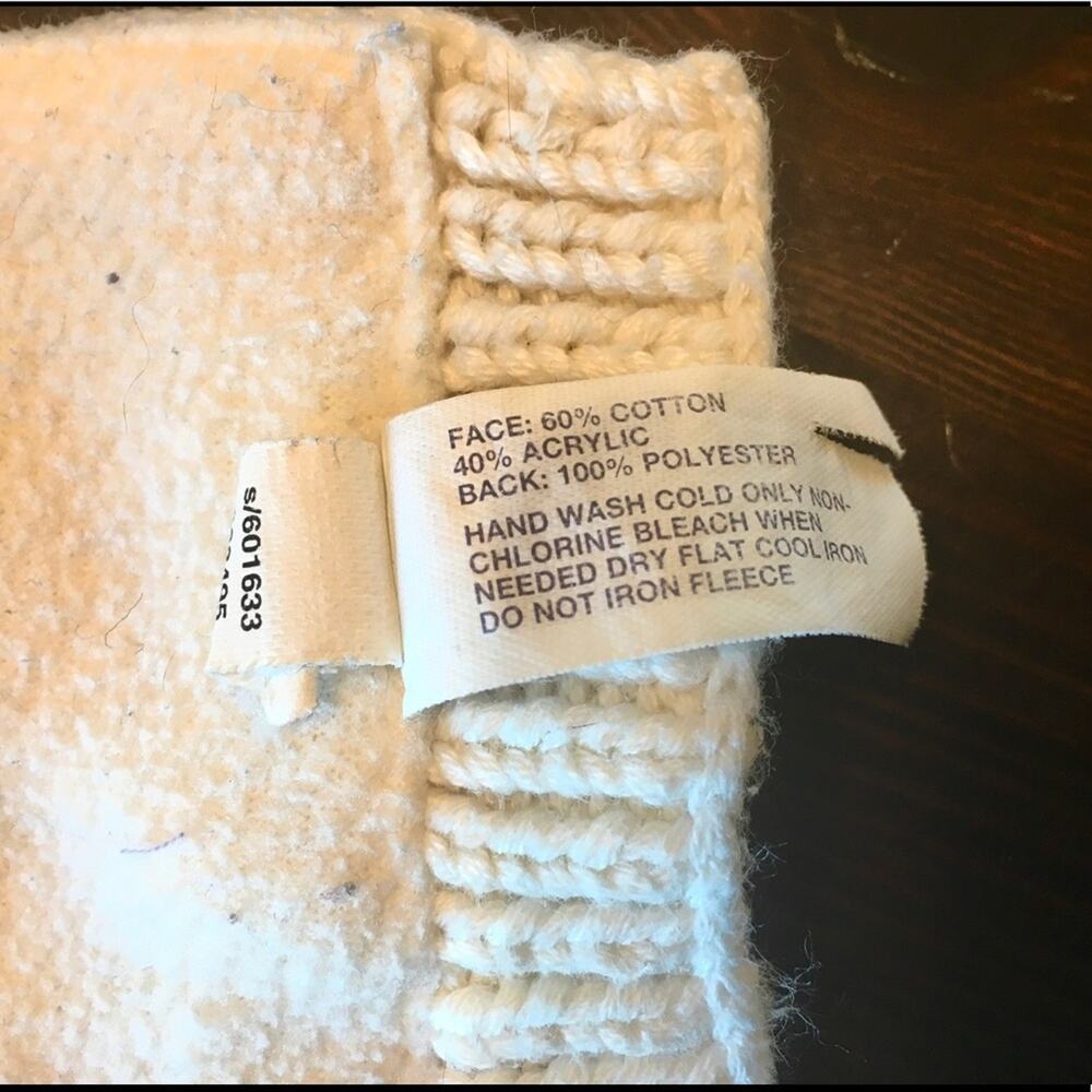 Baby Gap Cozy Fleece Knitted Scarf - Picture 4 of 5